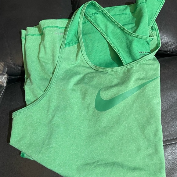 Nike Pro Green Tank Top XL - Picture 5 of 8